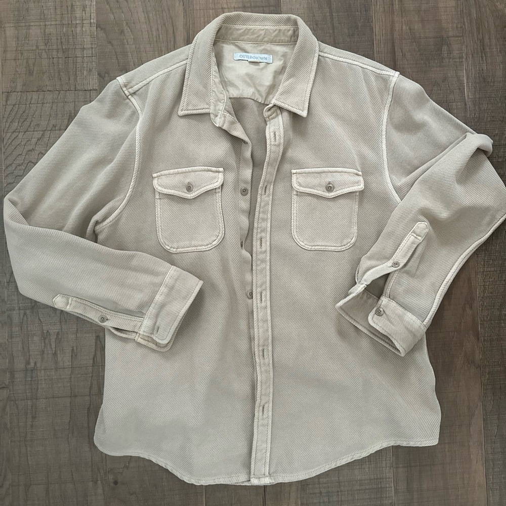 Outerknown Blanket Shirt, Tan